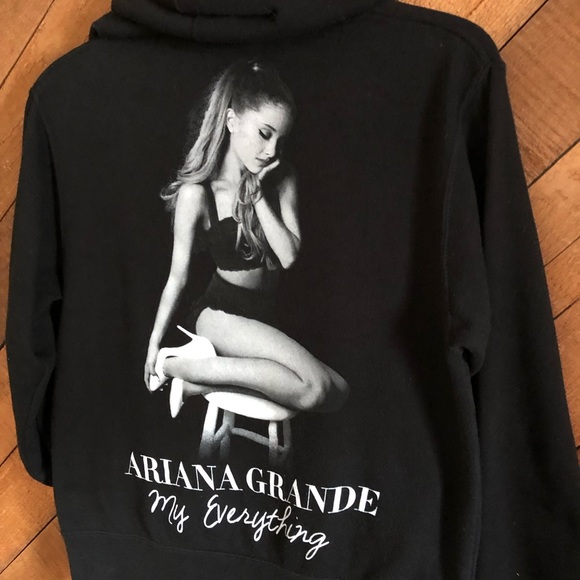Jackets & Blazers - Ariana Grande black My Everything album hoodie